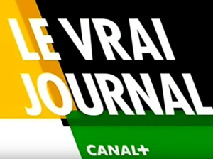 Logo Le Vrai Journal de Canal Plus-eric-zaccaron-auteur-tv