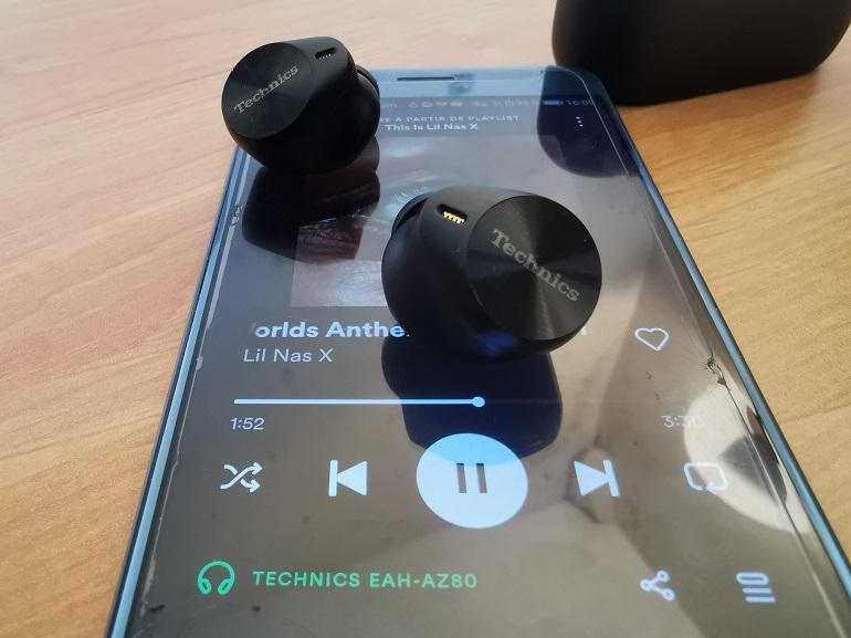 écouteurs technics eah-az80 - connexion Bluetooth multipoint