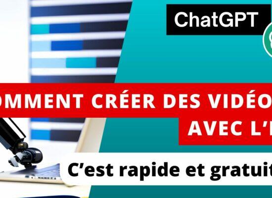 comment créer des vidéos avec l'IA
