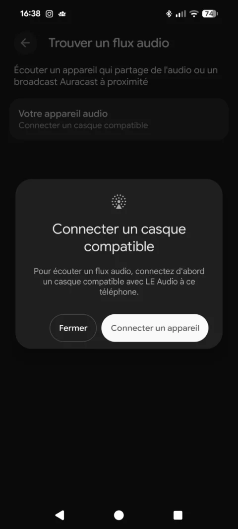 auracast en france app android