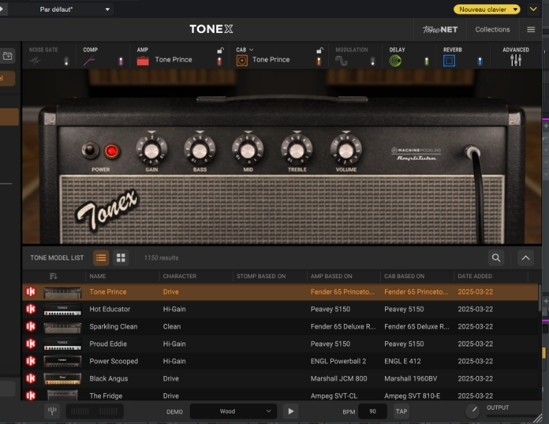 tonex presets plugin guitare